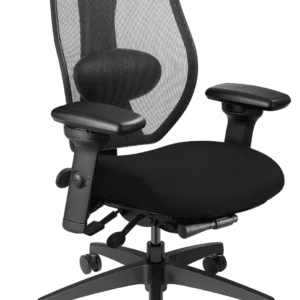 tCentric Hybrid - Mesh Back & Upholstered Seat