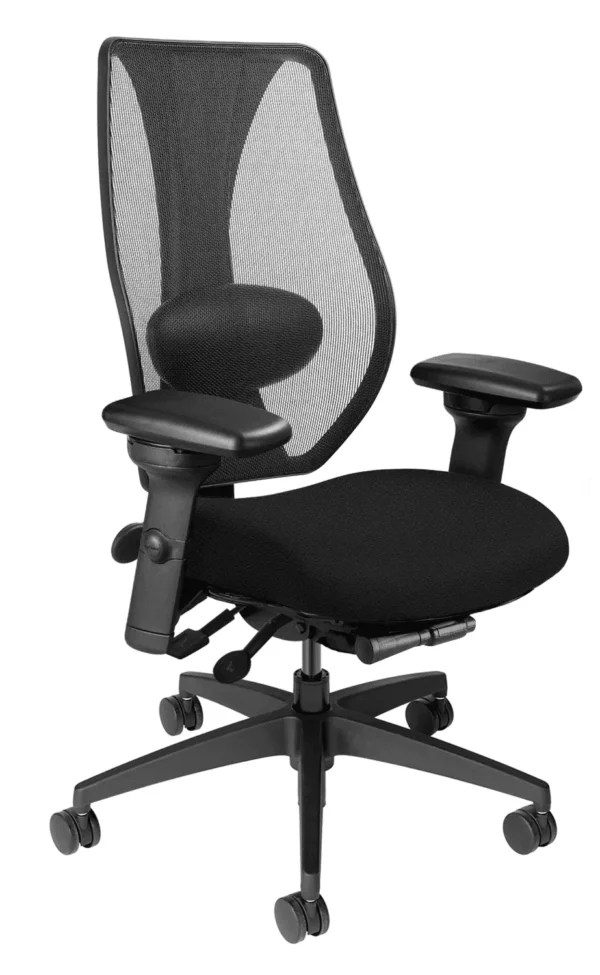tCentric Hybrid - Mesh Back & Upholstered Seat